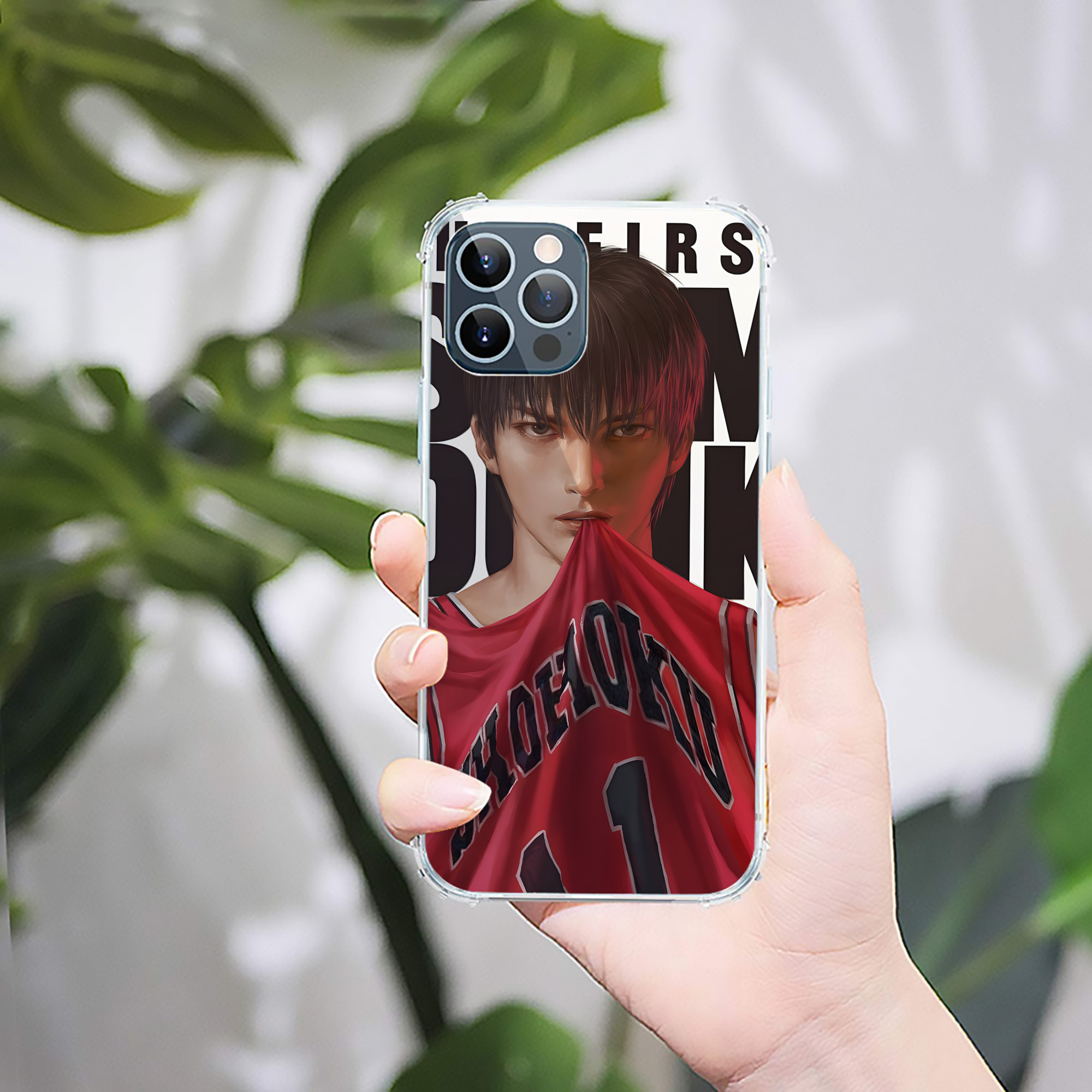 （画像用） SLAM DUNK／スラムダンク 【iPhone 12シリーズ対応】透明スマホケース（クリアソフトケース）